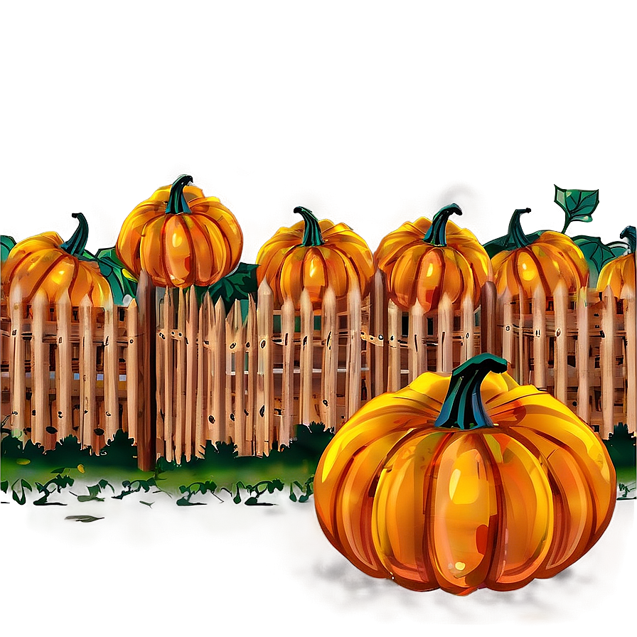 Pumpkin Farm Clipart Png Npq53 PNG Image