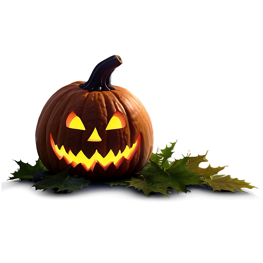 Pumpkin Head In The Dark Png Jww5 PNG Image