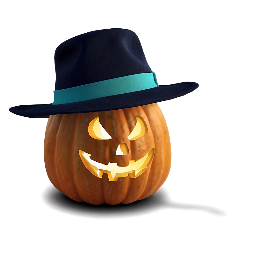 Pumpkin In A Hat Png Ioy PNG Image