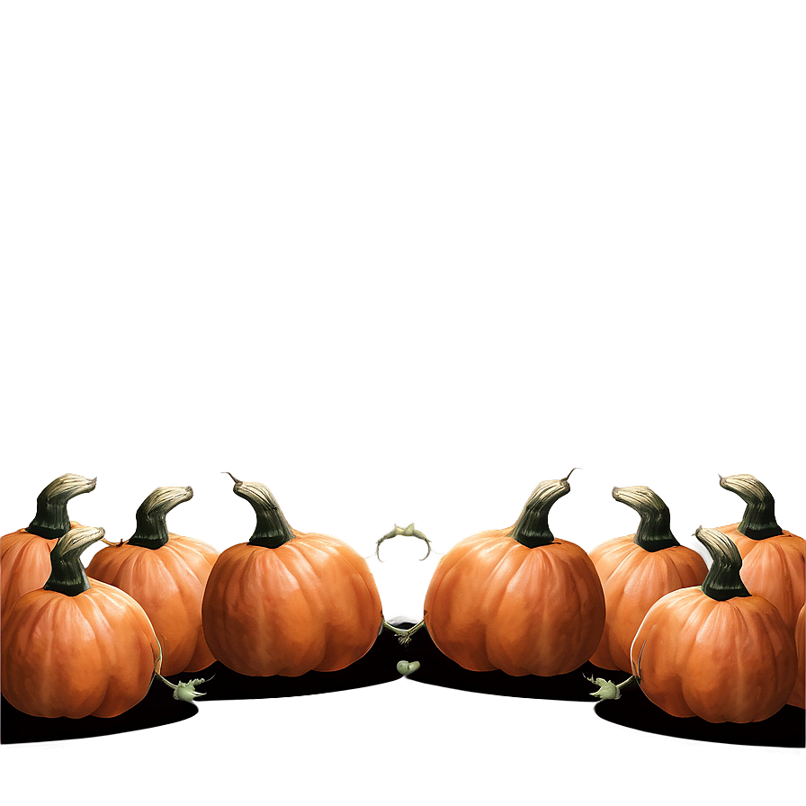 Pumpkin Patch At Twilight Png Smm PNG Image