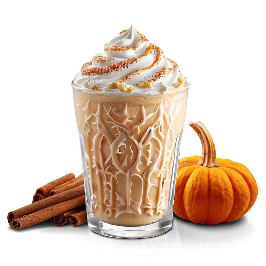 Pumpkin Spice Milkshake Png Pco28 PNG Image