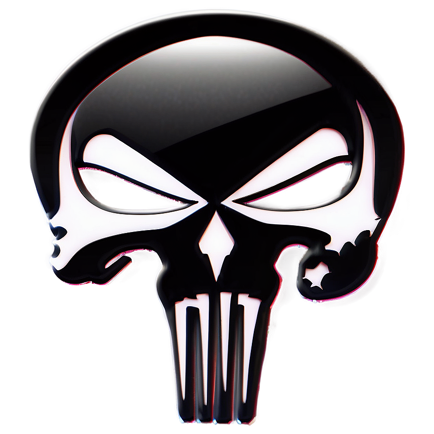 Punisher Skull Emblem Png Mpl19 PNG Image