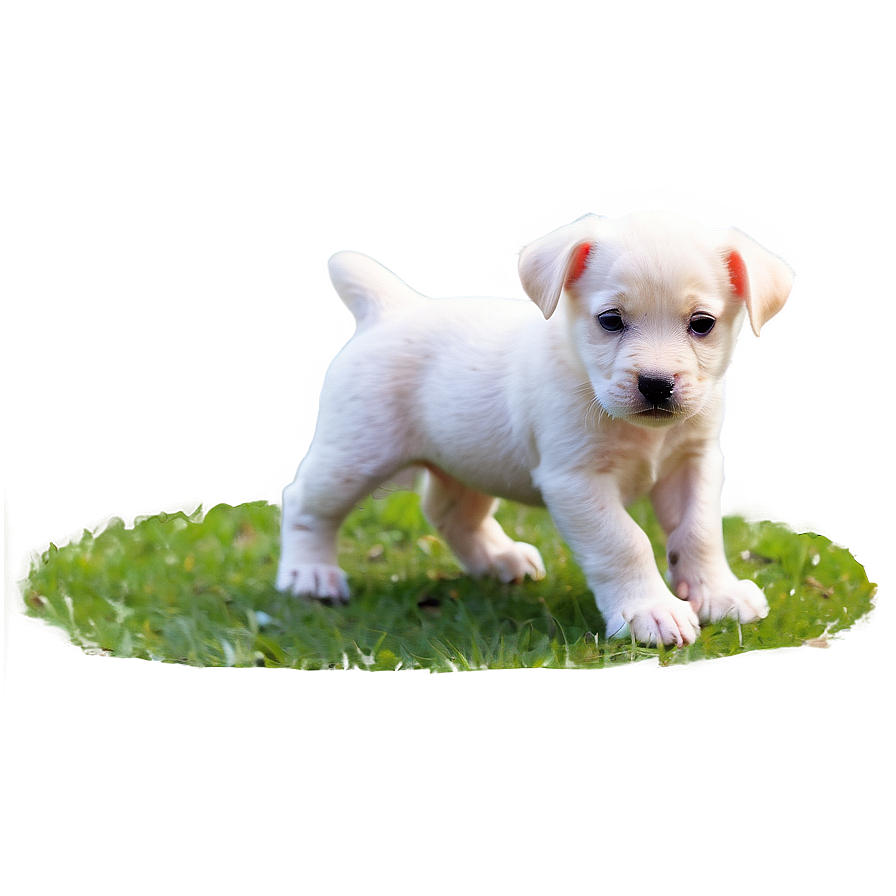 Puppy In Park Png 51 PNG Image