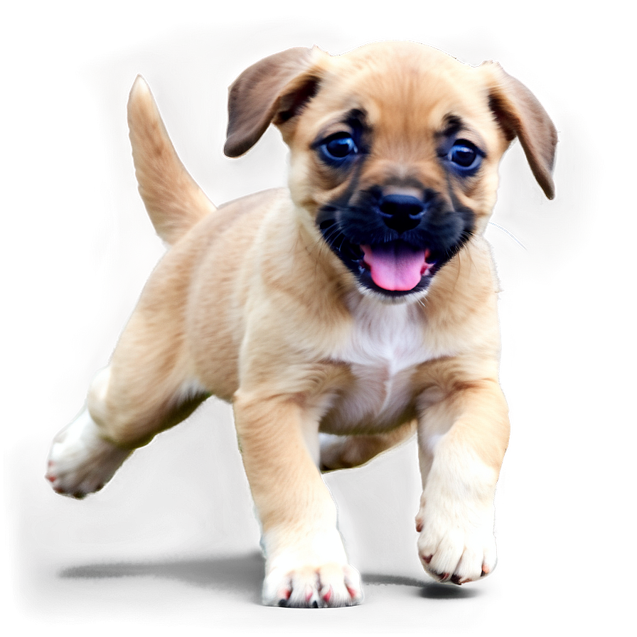 Puppy Running Png Nfl19 PNG Image