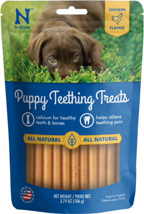 Puppy Teething Treats Chicken Flavor PNG Image