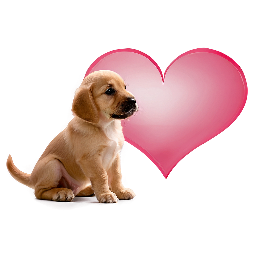 Puppy With Heart Png 05062024 PNG Image