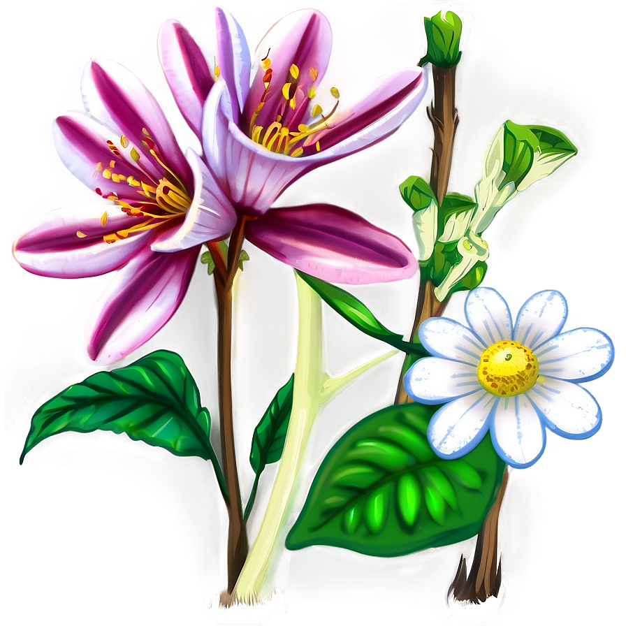 Pure Blossom Sketch Png Txl81 PNG Image