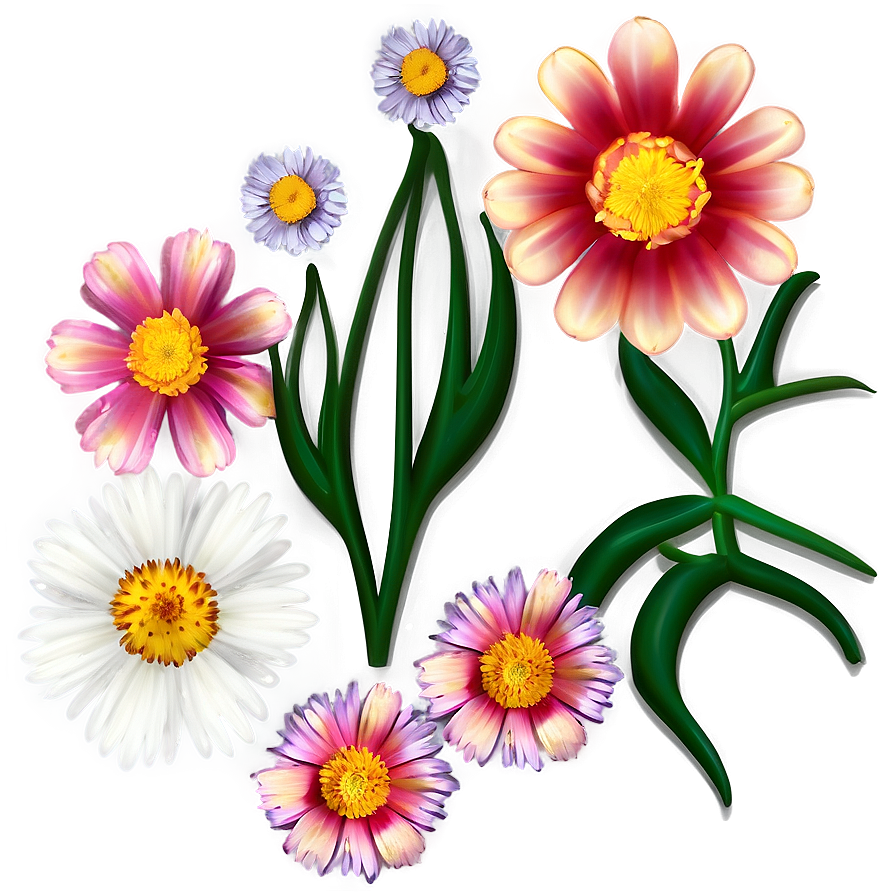 Pure Flower Illustration Png 06202024 PNG Image