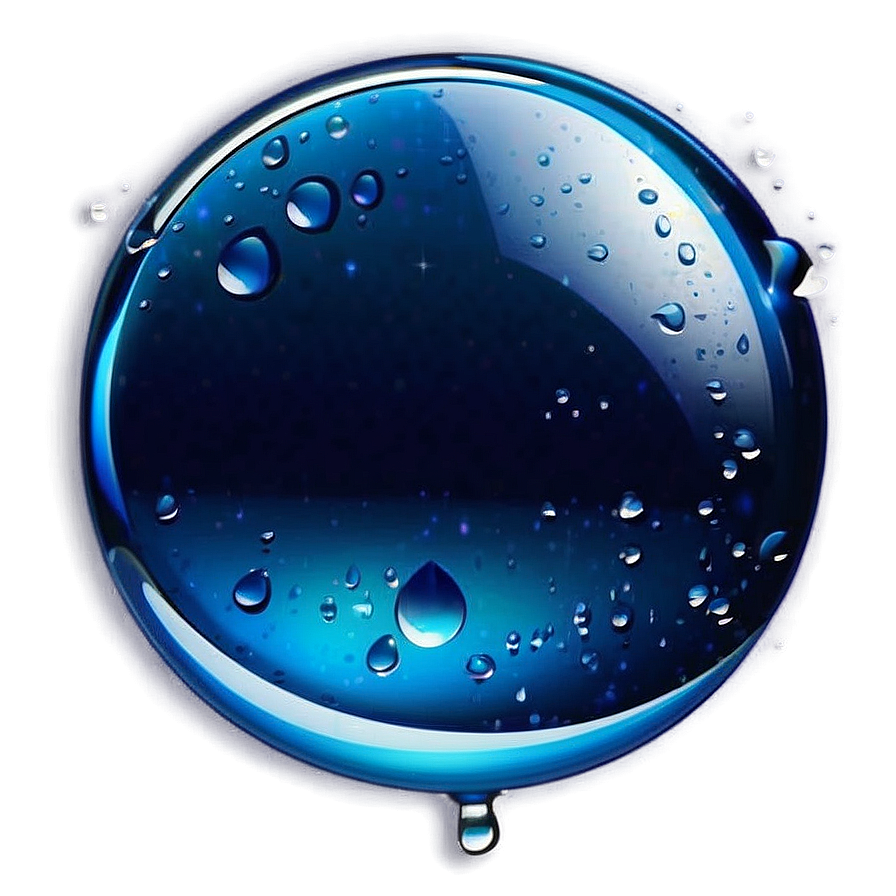 Pure Water Drop Shine Png Cly21 PNG Image