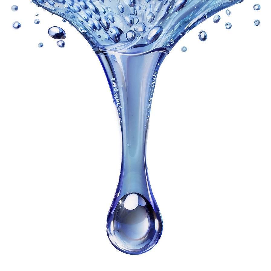 Pure Water Droplet Effect Png Rcs PNG Image