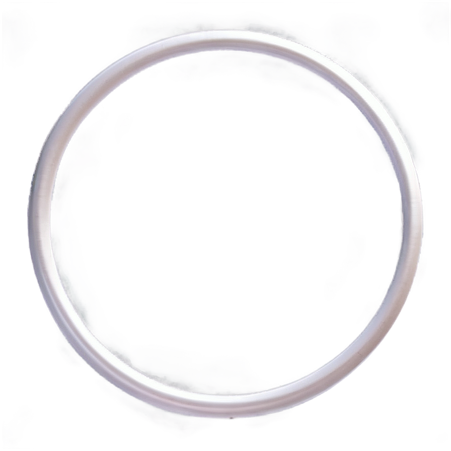 Pure White Circle Image Png Veu PNG Image