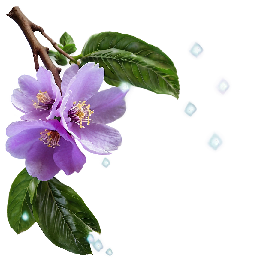 Purple Blossom Png Aal PNG Image