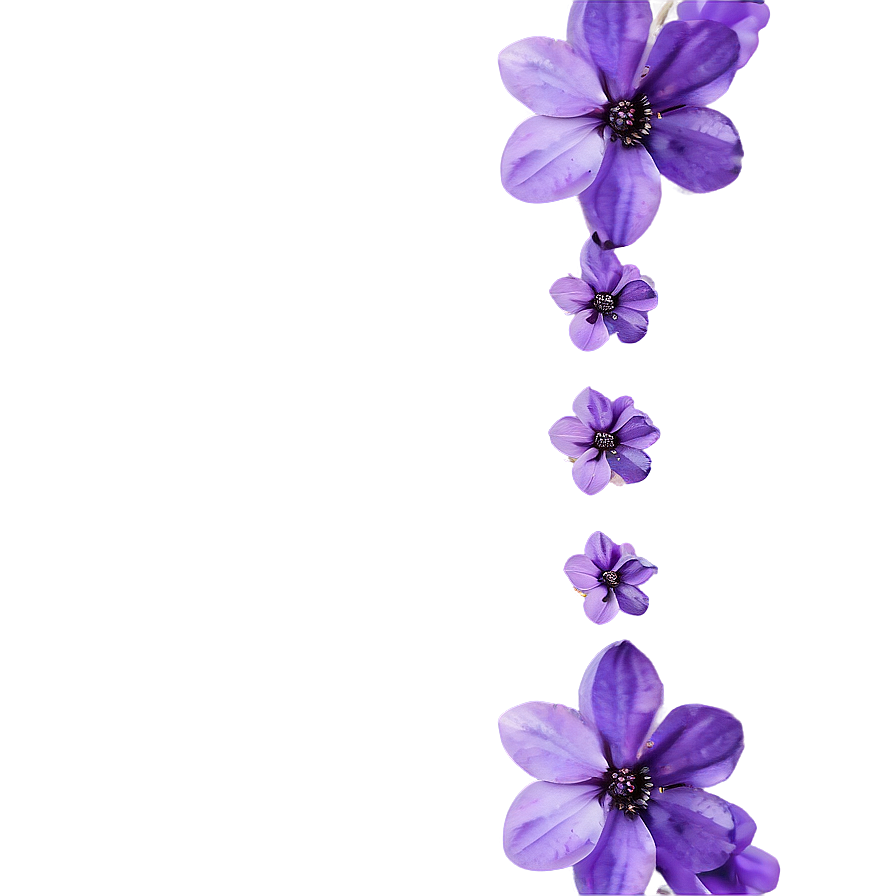 Purple Blossom Png Rsc67 PNG Image