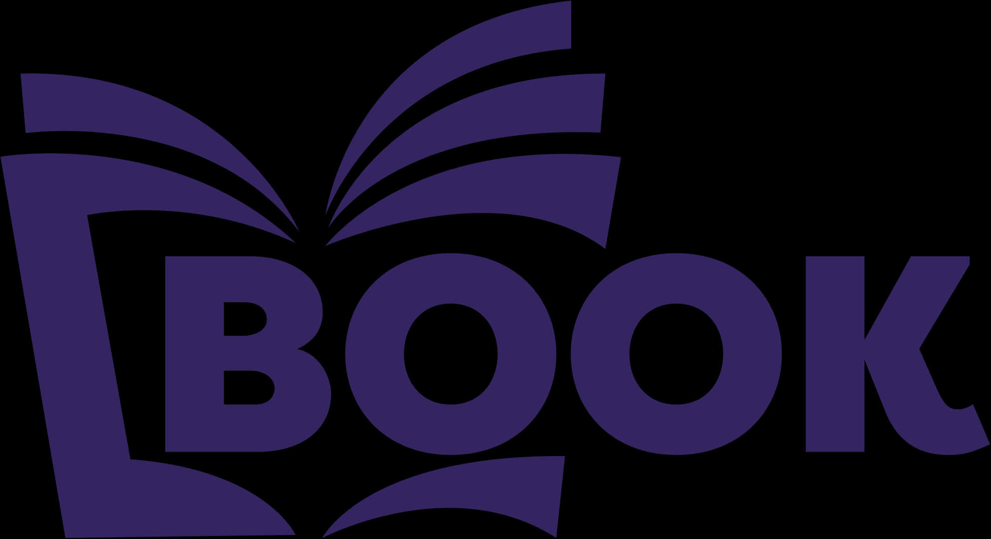 Purple Book Logo Graphic PNG Image