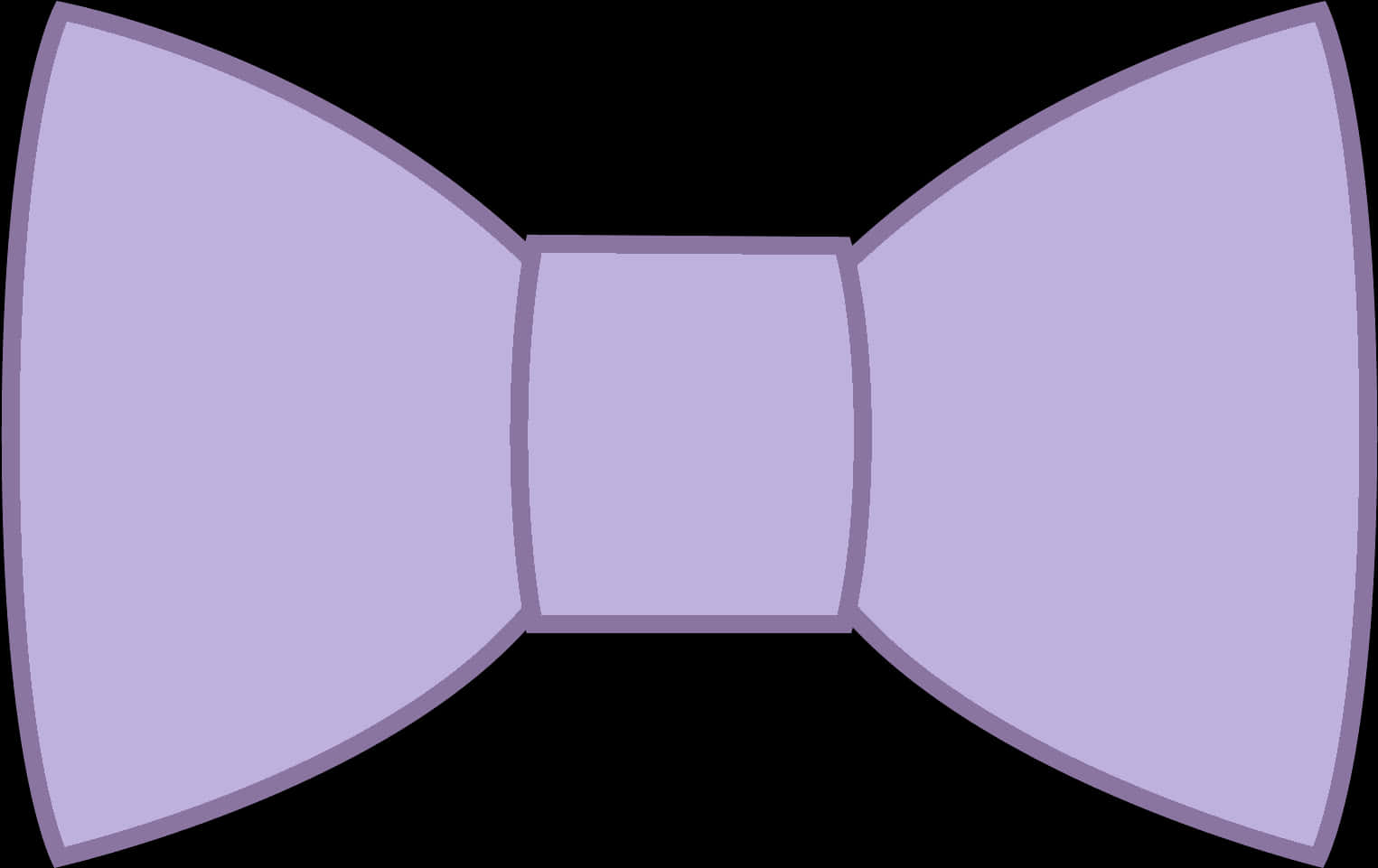 Purple Bow Tie Graphic PNG Image