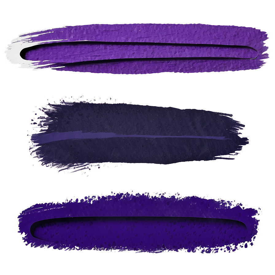 Purple Brush Stroke Png 05252024 PNG Image