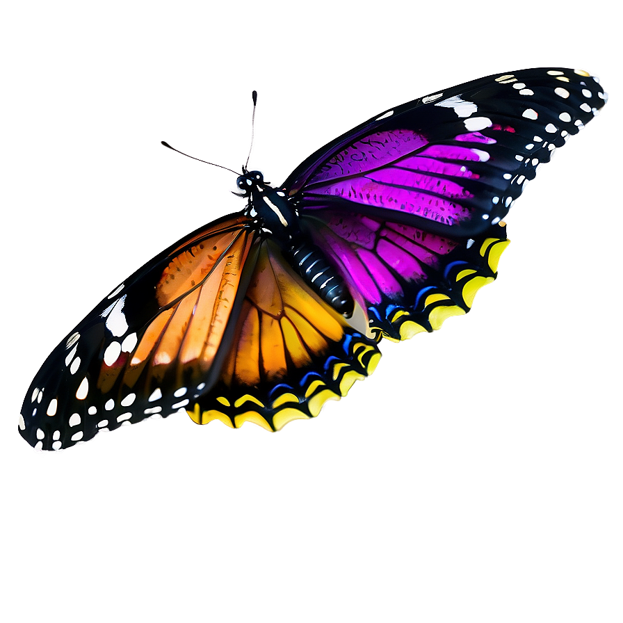 Purple Butterfly In Flight Png 99 PNG Image