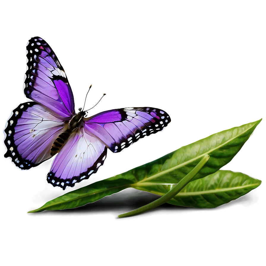 Purple Butterfly In Nature Png Gfi7 PNG Image