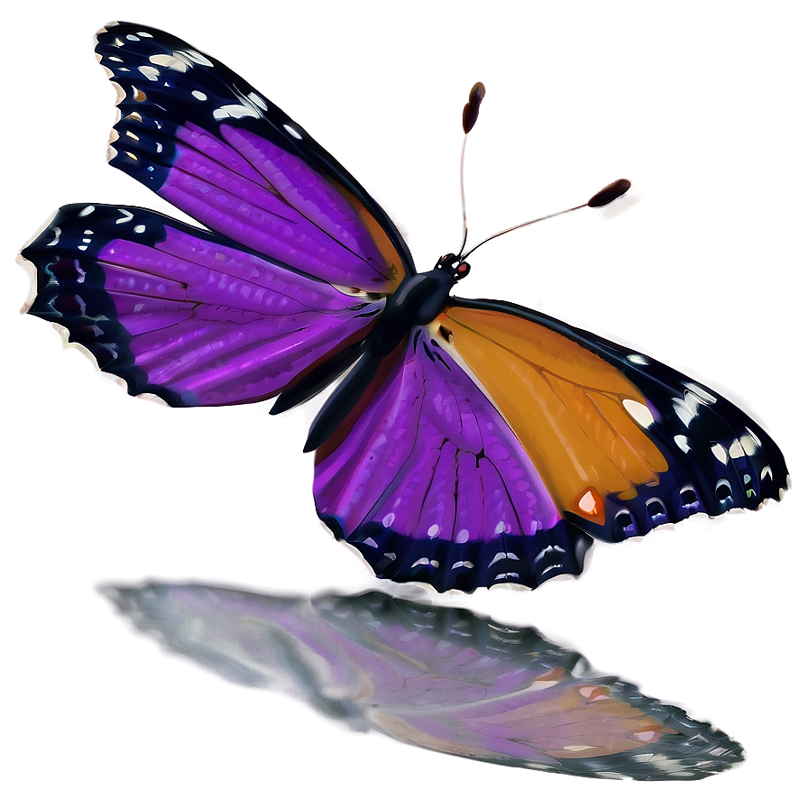 Purple Butterfly Mirage Png Yfp44 PNG Image