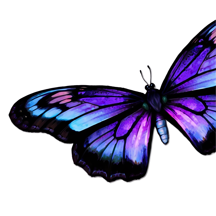 Purple Butterfly Png Iuv6 PNG Image