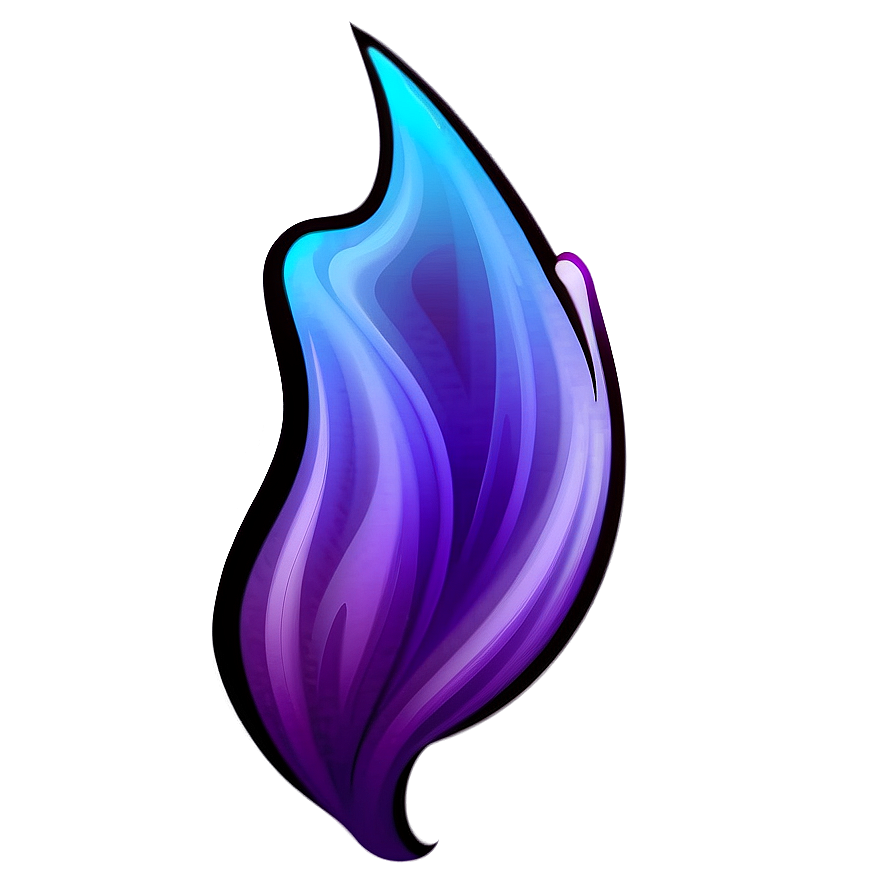 Purple Flame Pattern Png 06272024 PNG Image