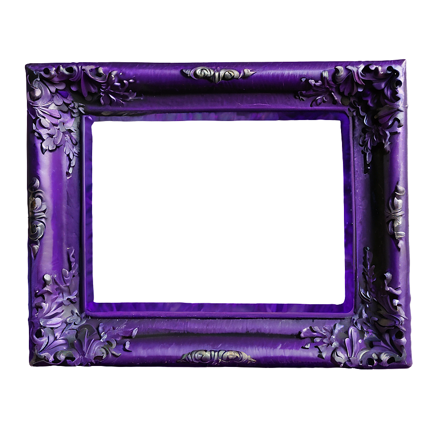 Purple Frame Png Qsp PNG Image