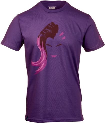 Purple Gaming T Shirt Graphic Print PNG Image