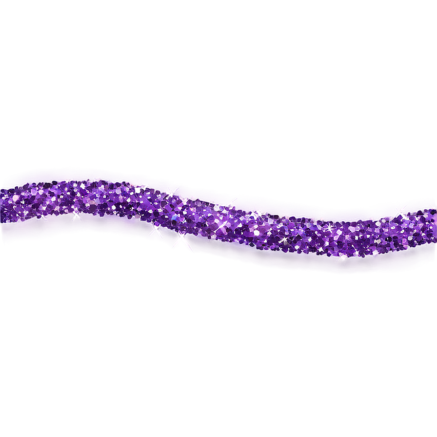 Purple Glitter Line Border Png Mrt PNG Image