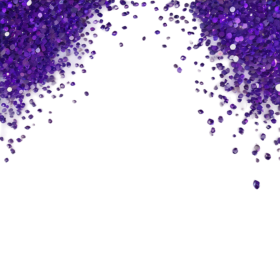 Purple Glitter Overlay Png Bus81 PNG Image