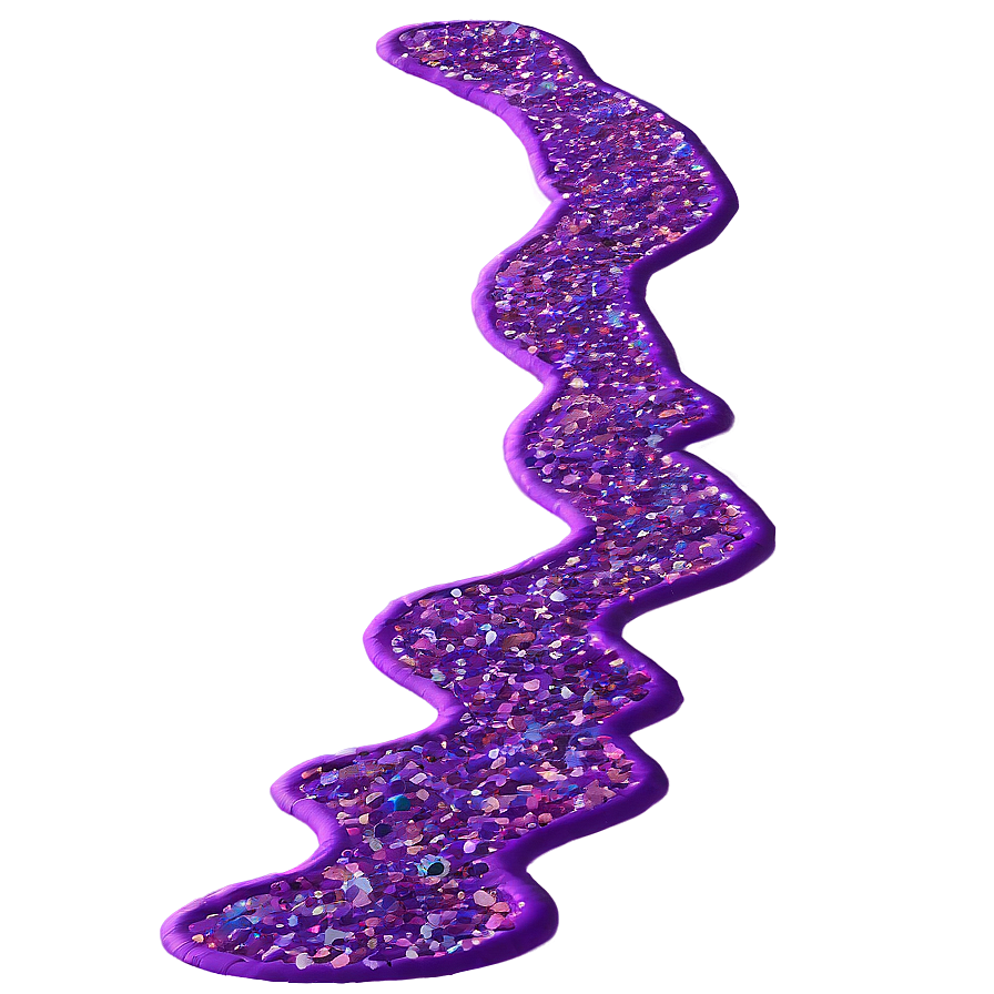 Purple Glitter Path Png 58 PNG Image