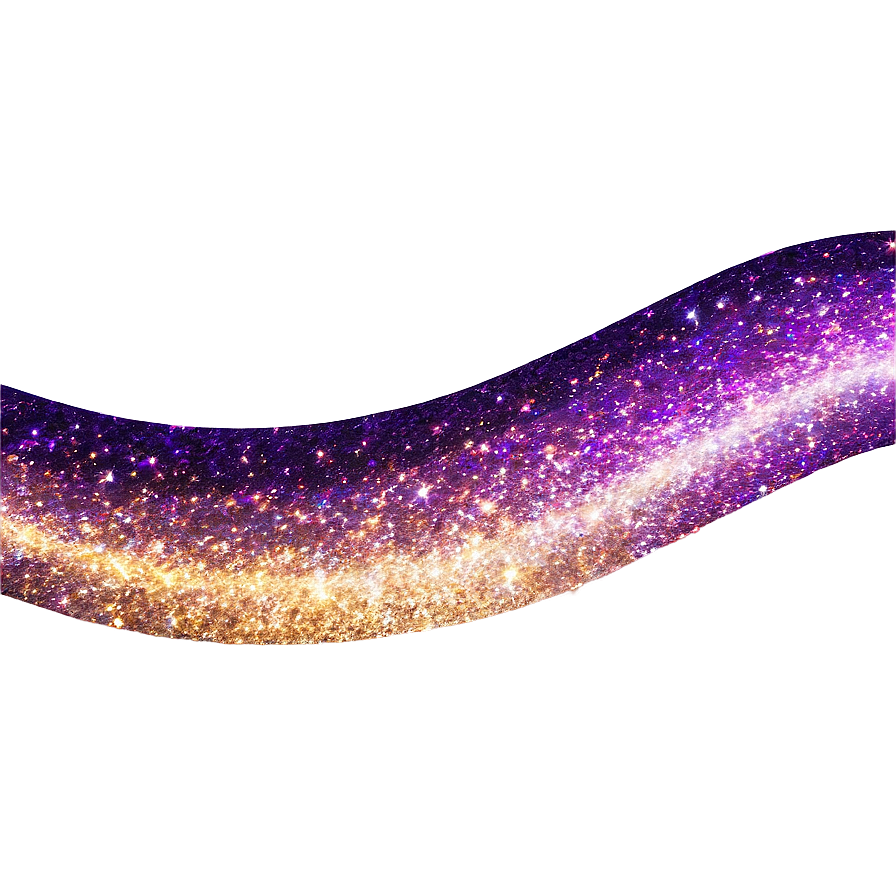 Purple Glitter Wave Png 17 PNG Image