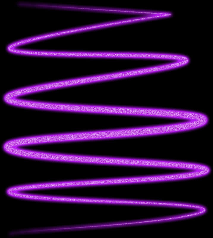 Purple Glowing Swirls PNG Image