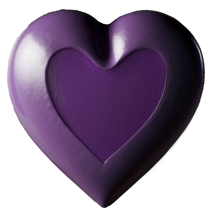 Purple Heart Emoji Png 92 PNG Image