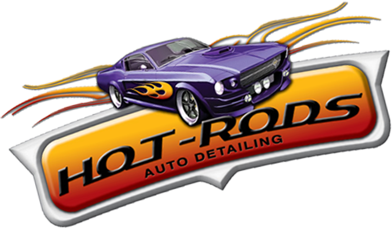 Purple Hot Rods Auto Detailing Logo PNG Image