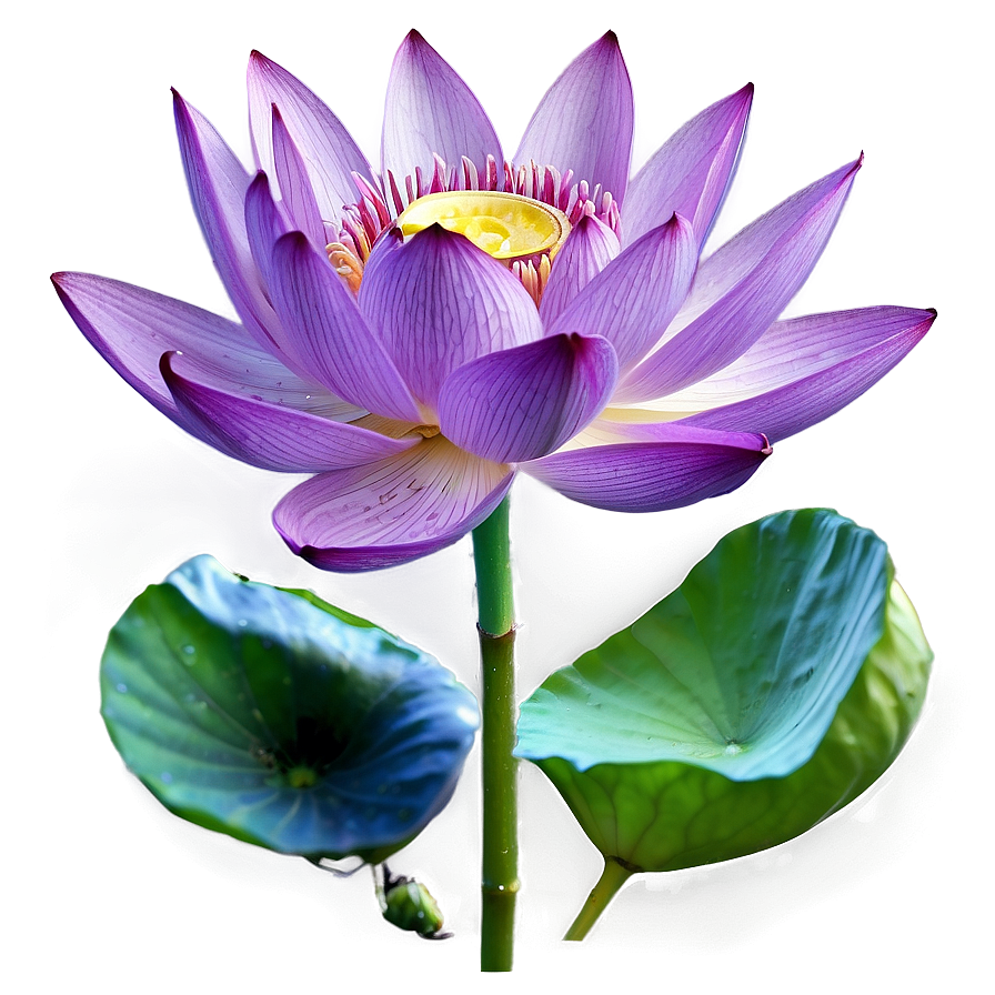 Purple Lotus Png Xje71 PNG Image