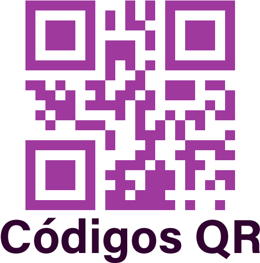 Purple Q R Codeon Teal Background PNG Image