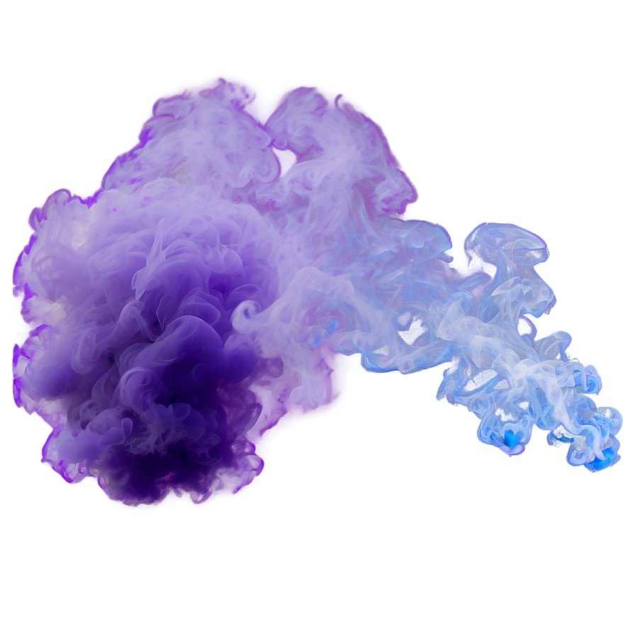 Purple Smoke A PNG Image