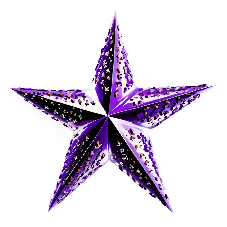 Purple Star Shine Png Xcp PNG Image