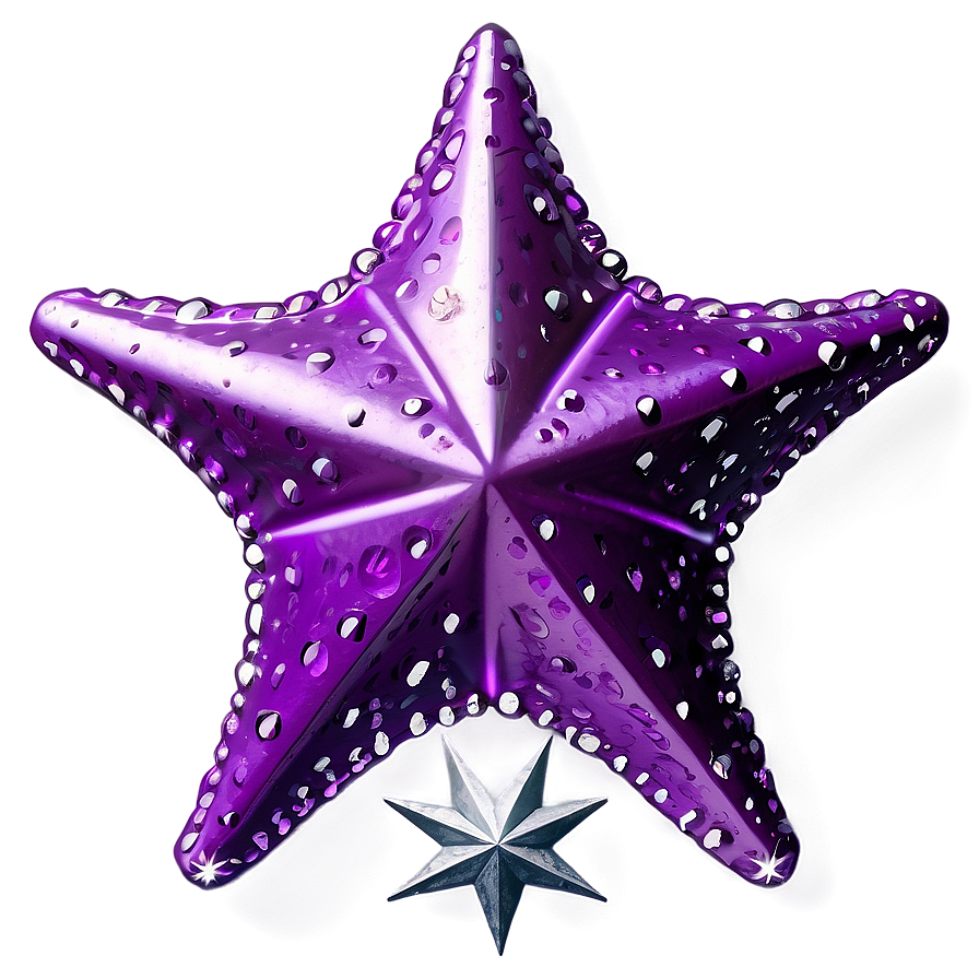 Purple Star Shine Png Xjx PNG Image