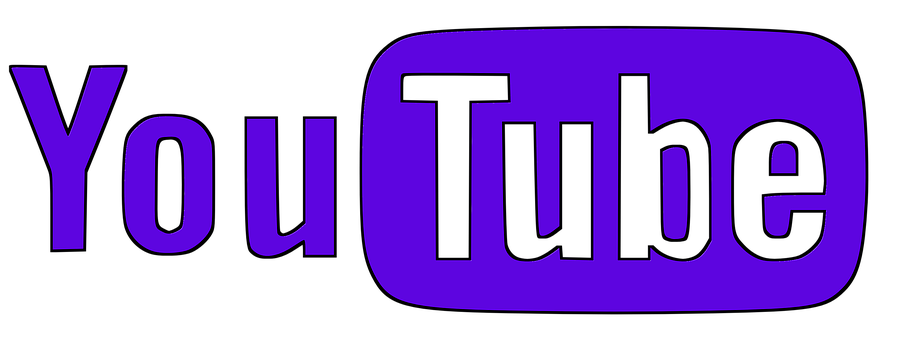 Purple You Tube Logo PNG Image