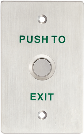 Push To Exit Button PNG Image