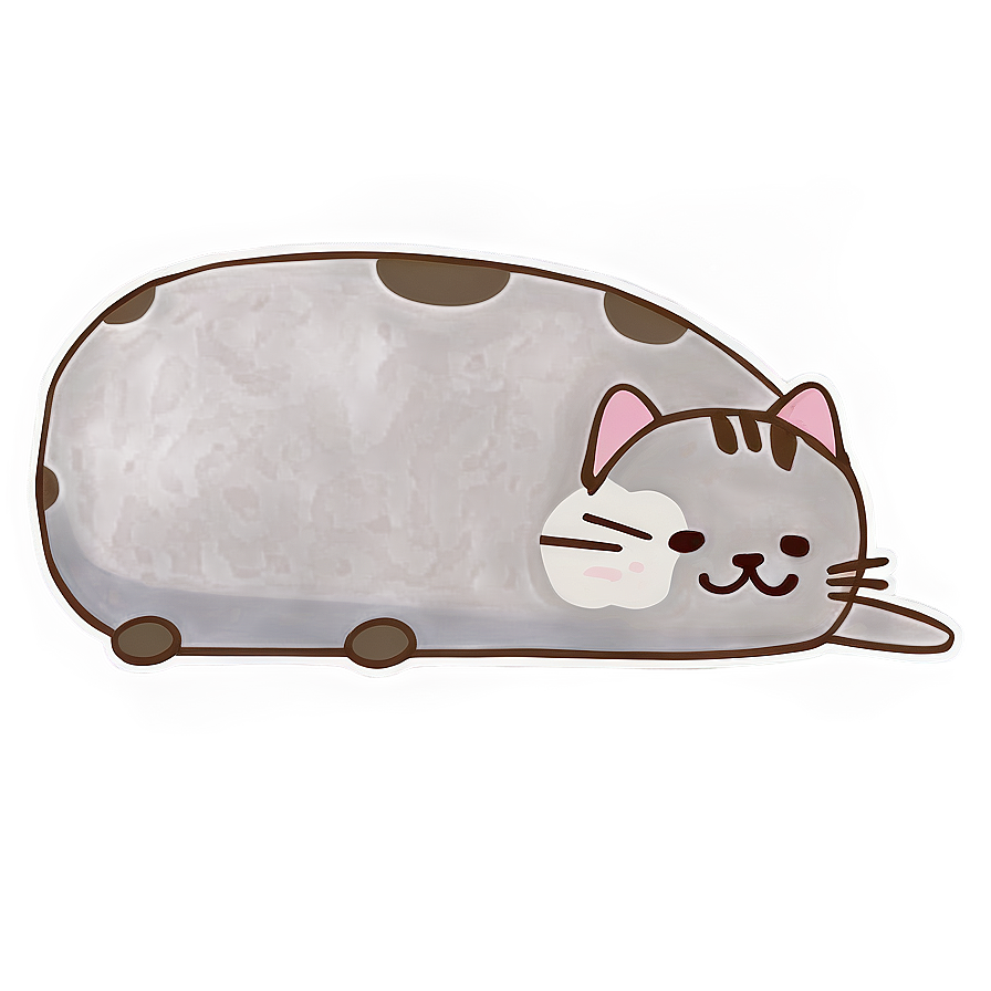 Pusheen In Love Png Log PNG Image