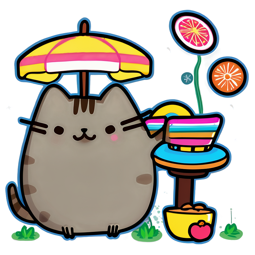 Pusheen Summer Fun Png 21 PNG Image