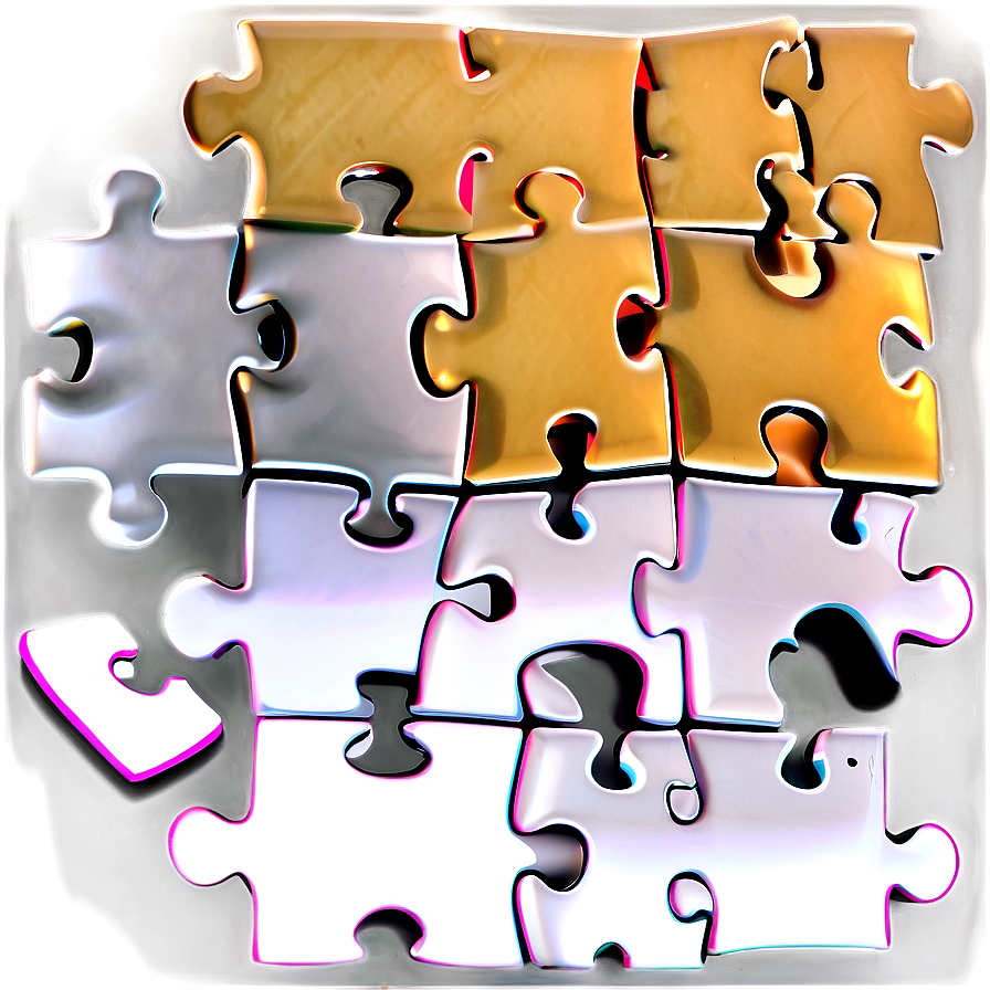 Puzzle Pieces A PNG Image