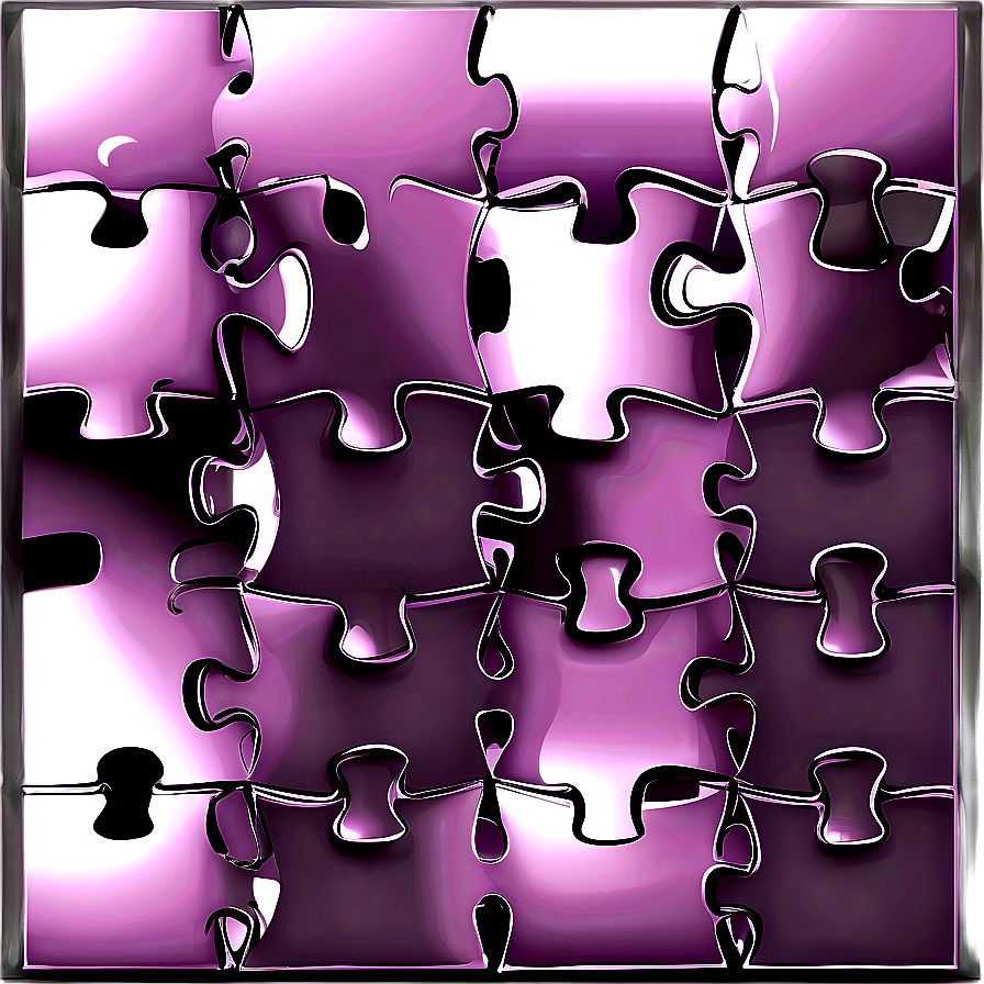 Puzzle Pieces Template Png Vpy74 PNG Image