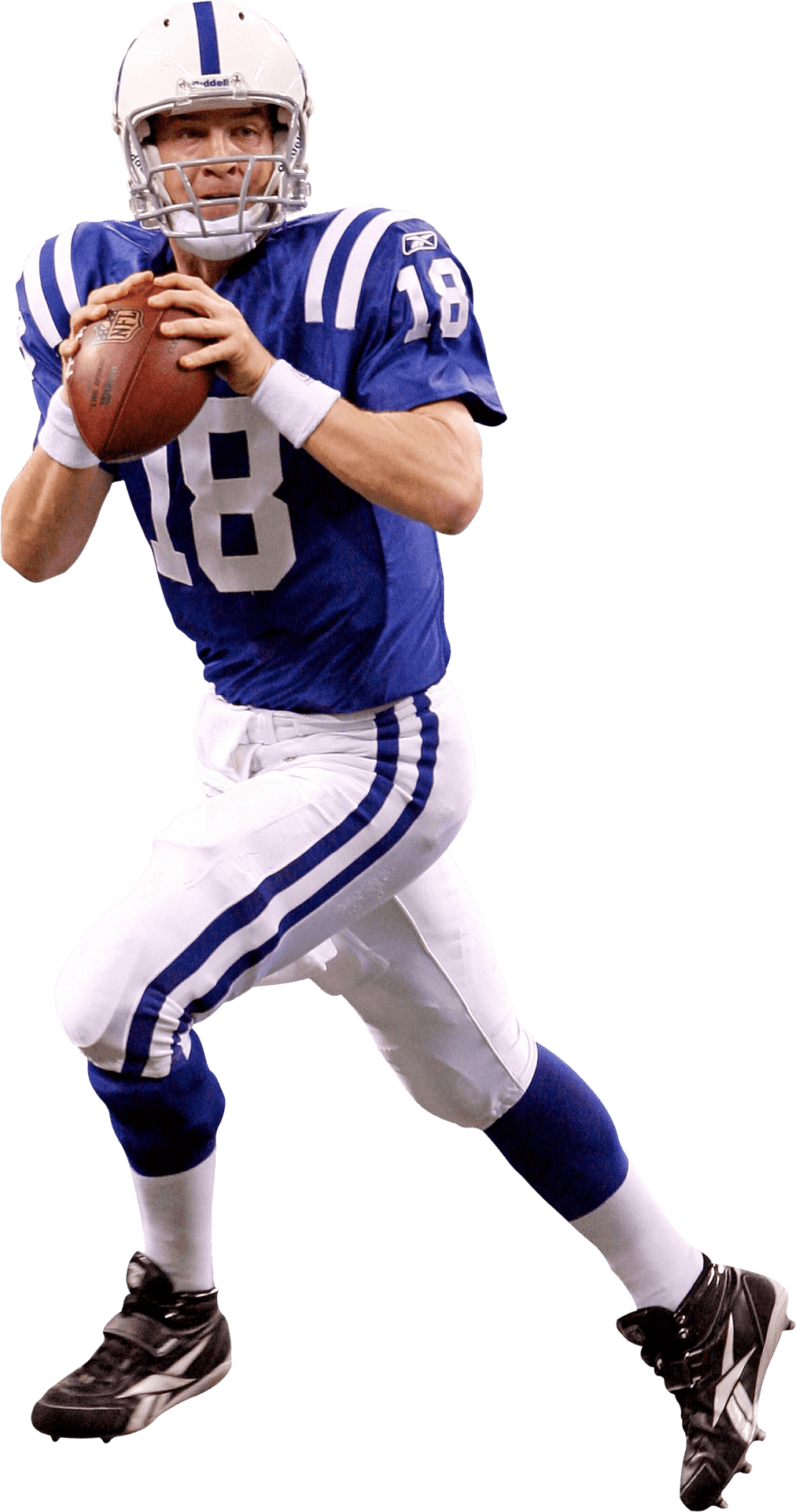 Quarterback Readyfor Pass PNG Image