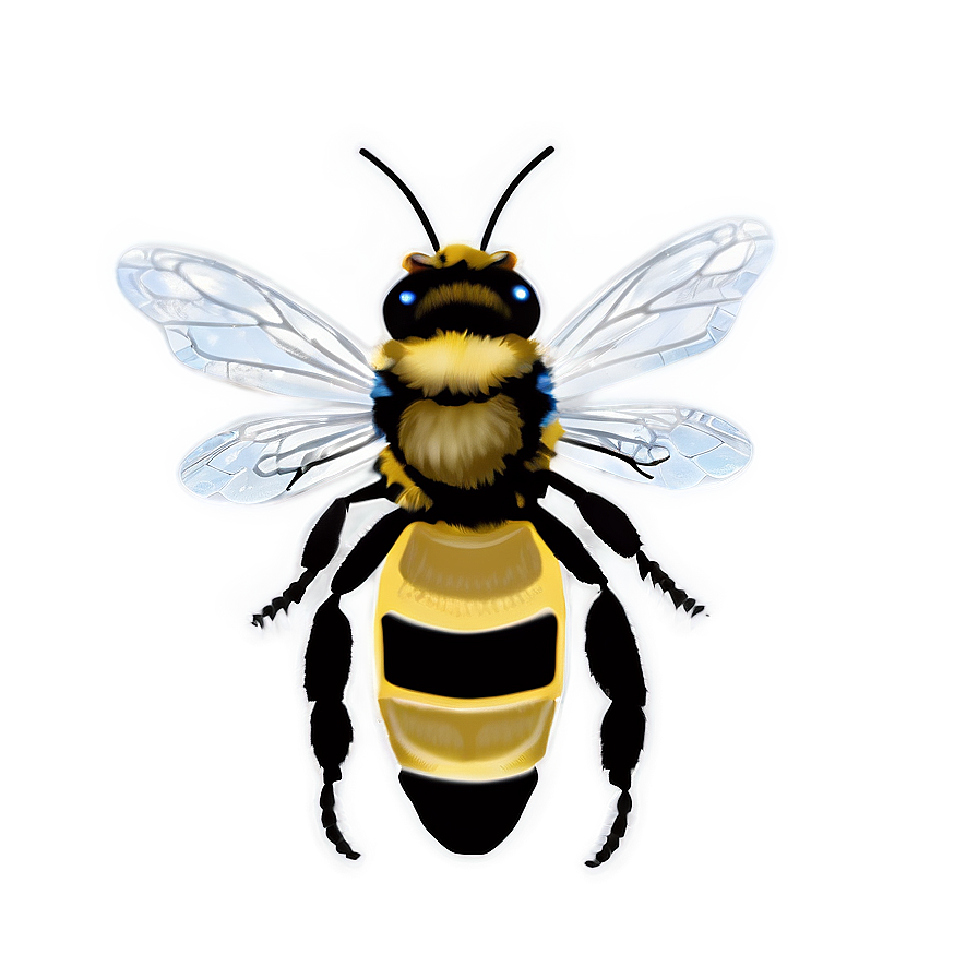 Queen Bee In A Garden Png 06262024 PNG Image