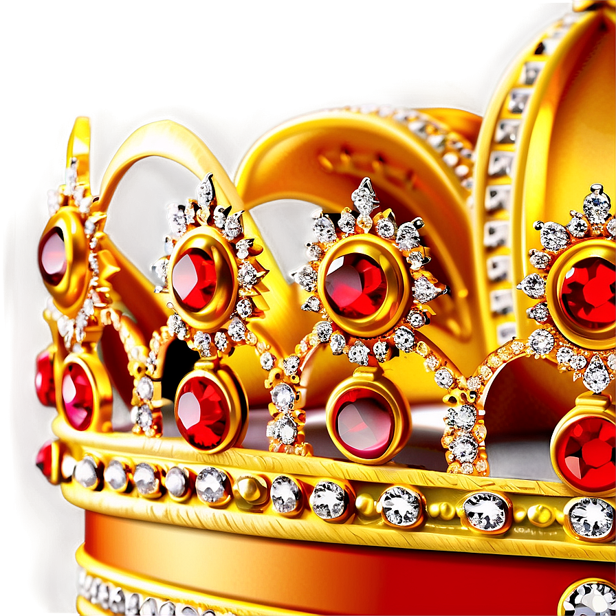 Queen Crown Gold Png 11 PNG Image