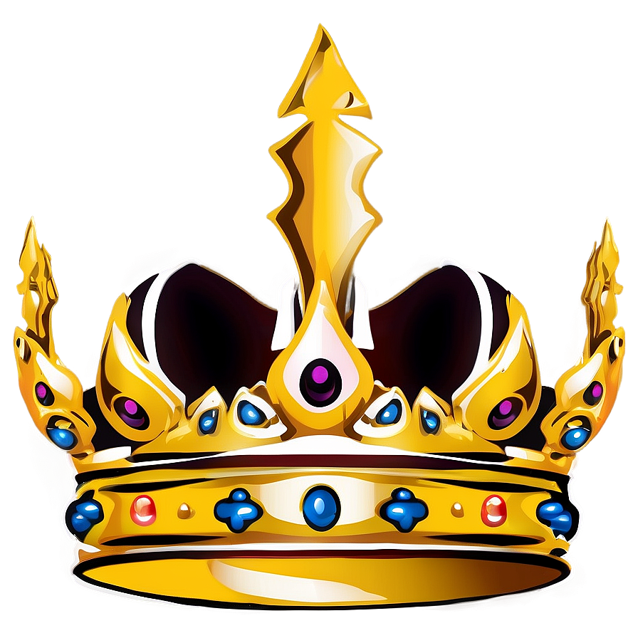 Queen Crown Silhouette Png Drawing 76 PNG Image