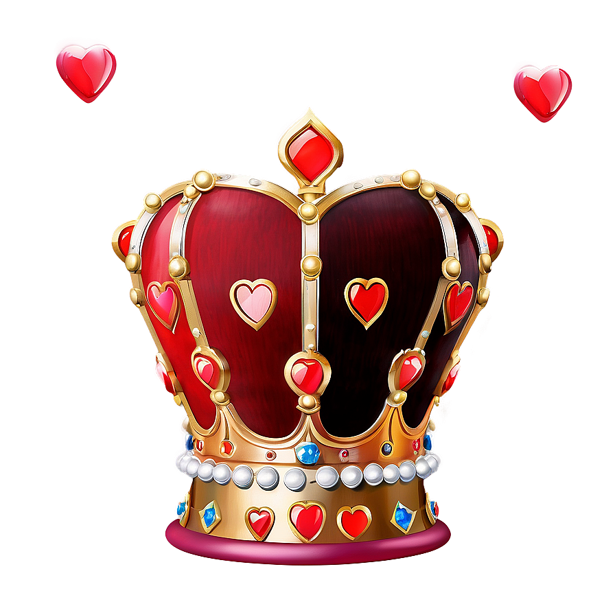 Queen Of Hearts Crown Png 4 PNG Image